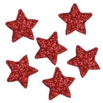 Itens Star glitter 1,5cm para polvilhar 144pcs vermelho