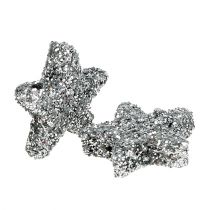 Itens Star Glitter 1,5cm para polvilhar prata 144pcs
