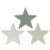 Itens Conjunto de 3 Estatuetas Decorativas em Formato de Estrela para Mesa, 10cm