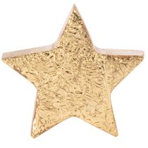 Itens Estrela decorativa brilhante para decoração de mesa, 5 cm, 9 peças