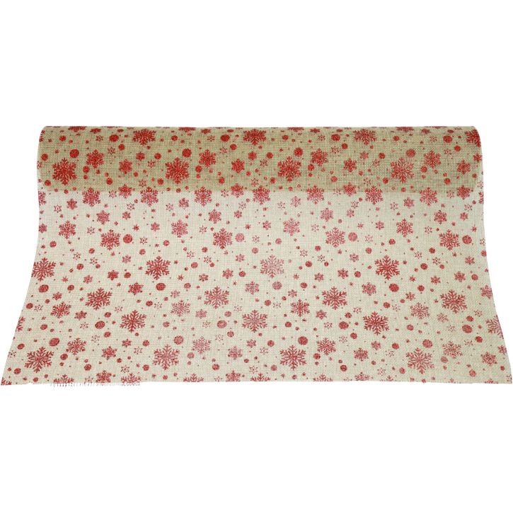 Itens Corredor de mesa Corredor de mesa de Natal flocos de neve 48×450cm