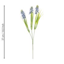 Itens Buquê de flores artificiais, decoração de primavera para sala de estar e escritório, 37 cm