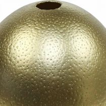 Itens Decoração de ovo de avestruz soprada Decoração de Páscoa dourada Ø12cm Alt.14cm