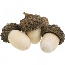 Decoração de dispersão bolotas decoração de outono decoração de inverno 3cm 36 peças