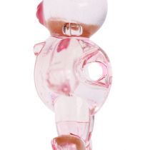 Itens Decoração de ursinho de pelúcia rosa, 3,5 cm, 60 peças