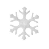 Flocos de neve dispersos brancos 3,5 cm 120p