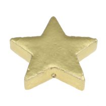 Itens Dispersão de estrelas de decoração mix 4-5cm dourado fosco 72uds