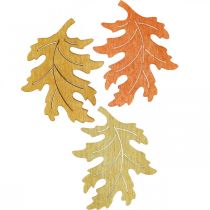 Decoração de mesa folhas de outono espalhadas decoração de folhas 4cm 72p