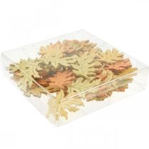 Itens Decoração de mesa outono folhas de outono decoração espalhada folhas 4 cm 72 unidades
