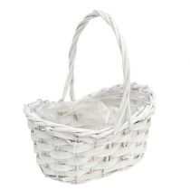 Cesto de dispersão branco 20 cm x 15 cm 1 peça