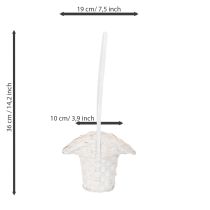 Itens Cesto para espalhar flores e pétalas, 36 cm, conjunto de 3 peças