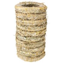 Itens Base para anel de palha, ideal para decoração e arranjos florais.