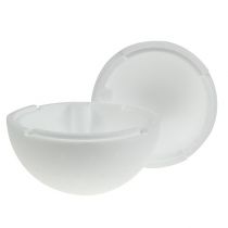Itens Bola de isopor Ø20cm branca 2 unidades