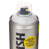 Itens Verniz spray fosco transparente, resistente a raios UV, sem ácido, Montana Cans, 400ml