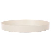 Itens Bandeja decorativa redonda para acessórios domésticos, 20 cm