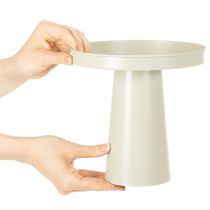 Itens Bandeja de apoio, prato decorativo para velas e estatuetas, 20 cm