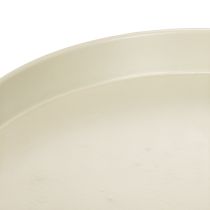 Itens Bandeja de apoio, prato decorativo para velas e estatuetas, 20 cm