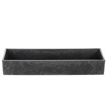 Itens Bandeja retangular com alças, bandeja decorativa para mesa, 32 cm