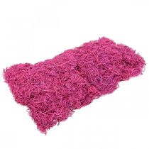 Itens Suprimentos artesanais de fibra natural de fibra de tamarindo Pink Berry 500g