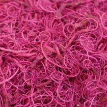 Suprimentos artesanais de fibra natural de fibra de tamarindo Pink Berry 500g