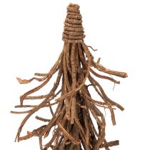 Itens Árvore decorativa feita de ramos de salgueiro sobre uma base de madeira, 68 cm