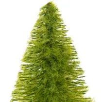 Itens Árvore de Natal artificial em miniatura para decoração de mesa, 12 cm, 6 peças