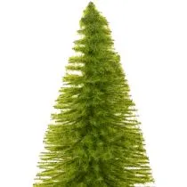 Itens Árvore de Natal artificial, árvore decorativa para decoração de mesa, 31 cm, 3 peças