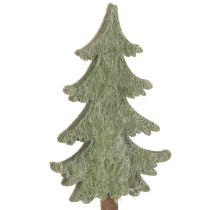 Itens Árvore de Natal decorativa em haste para vasos e arranjos altos, 45 cm, 6 peças