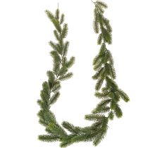 Itens Guirlanda artificial de pinheiro verde para decoração festiva, 200 cm