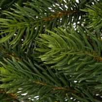 Itens Guirlanda artificial de pinheiro, verde, para decoração festiva, 180 cm