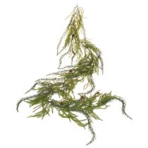 Itens Guirlanda artificial de ramos de pinheiro com pinhas para decoração do Advento, 218 cm