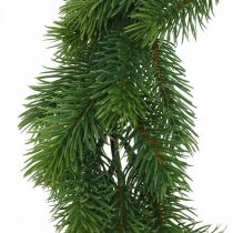 Coroa de abeto artificial guirlanda de inverno artificial verde Ø35cm