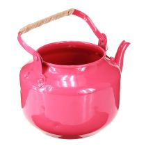 Itens Bule de chá em estilo campestre nostálgico, decorativo para sala de estar ou cozinha, 15 cm