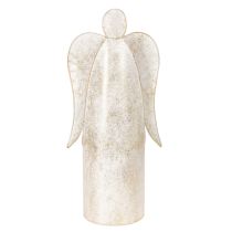 Itens Castiçal em forma de anjo, dourado, para decoração de mesa, 50 cm