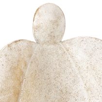 Itens Castiçal em forma de anjo, dourado, para decoração de mesa, 50 cm