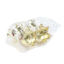 Itens Suporte de luz de chá coroa ouro Ø4.8cm 4pcs