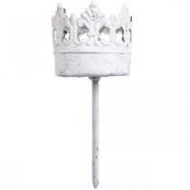 Itens Porta-velas de metal para colar, porta-velas coroa Ø4,5cm 4 peças