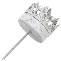 Itens Porta velas de metal para colar porta-velas coroa Ø5,5cm 4 peças