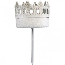 Itens Porta velas de metal para colar porta-velas coroa Ø5,5cm 4 peças