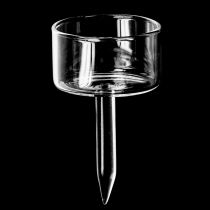 Itens Suporte para velas em vidro transparente Ø4,5cm Alt.8cm 8 un