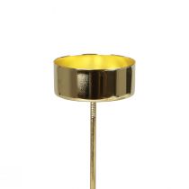 Itens Porta-velas para encaixar porta-velas dourado Advent Ø4cm 8 un