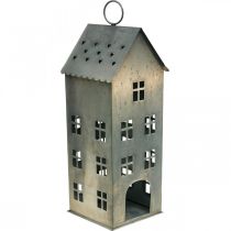 Suporte de tealight Lichthaus Casa de tealight de metal 43×17×17cm