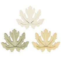 Itens Decoração de mesa outono decoração dispersa decoração em madeira folha de bordo 4cm 72 peças