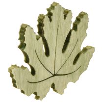 Itens Decoração de mesa outono decoração dispersa decoração em madeira folha de bordo 4cm 72 peças