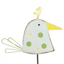 Mola de decoração de mesa, figura decorativa de pássaro, pássaro de metal 17 cm 2 unidades