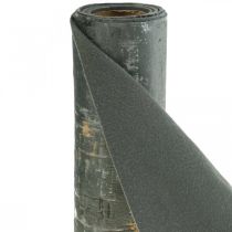 Itens Corredor de mesa cinza corredor de mesa decoração poliéster C250cm L20cm