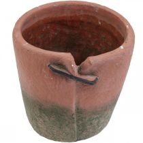 Itens Vaso de flores de concreto vaso de terracota Ø18cm A17cm
