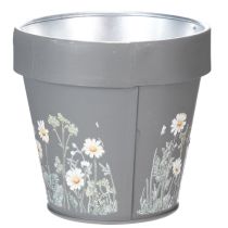 Itens Vaso de flores com motivo de margarida para decoração de interiores elegante, 11 cm, conjunto de 4 peças
