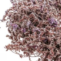 Itens Coroa de flores secas lavanda do mar natureza Ø30cm