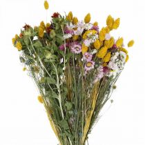 Itens Ramo de flores secas Ramo de flores secas Buquê de flores do prado 58cm